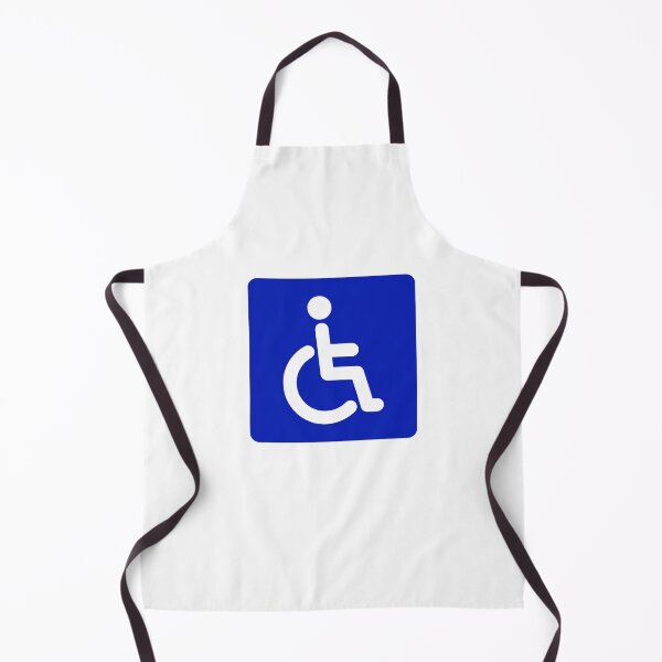 Item preview, Disabled Handicap Wheelchair Sign designed and sold by Sachithra Munasinghe.