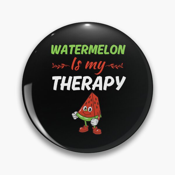 Item preview, Watermelon is my therapy, funny summer watermelon fruit lover designed and sold by NBSStore.