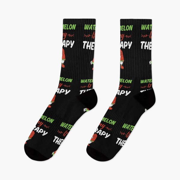 Item preview, Watermelon is my therapy, funny summer watermelon fruit lover designed and sold by NBSStore.