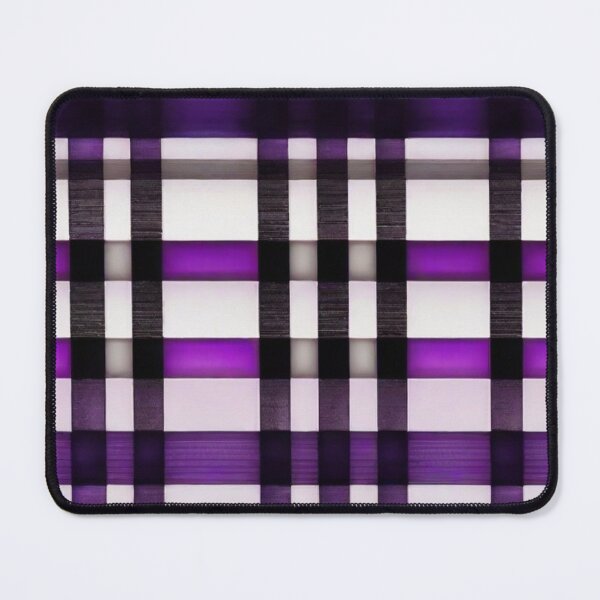 Item preview, Stripe - Violet and Black Horizontal Line Stripes ; Pattern Line designed and sold by PatternInArt.
