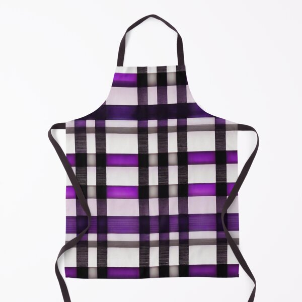 Item preview, Stripe - Violet and Black Horizontal Line Stripes ; Pattern Line designed and sold by PatternInArt.