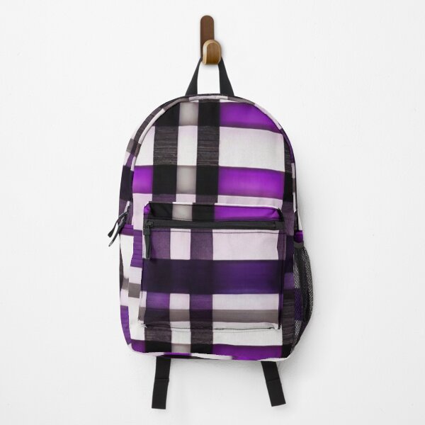 Item preview, Stripe - Violet and Black Horizontal Line Stripes ; Pattern Line designed and sold by PatternInArt.