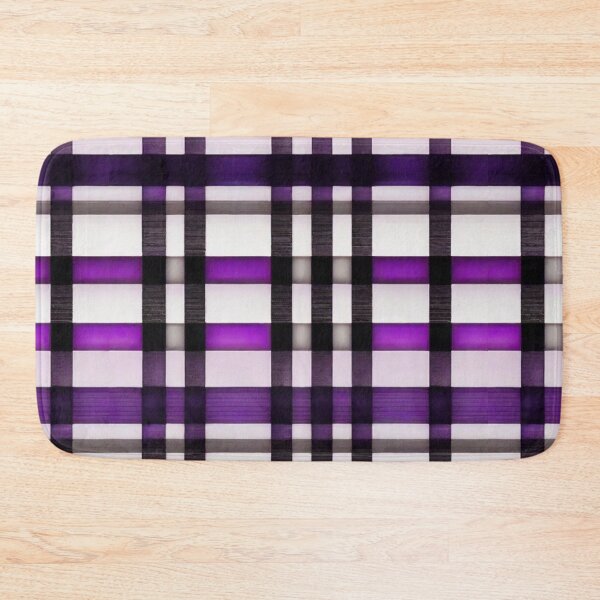 Item preview, Stripe - Violet and Black Horizontal Line Stripes ; Pattern Line designed and sold by PatternInArt.
