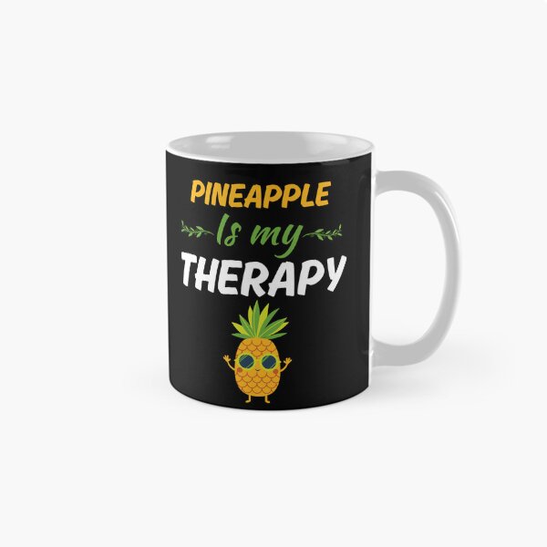 Item preview, Pineapple is my therapy, funny pineapple with sunglasses, pineapple lover saying quote designed and sold by NBSStore.