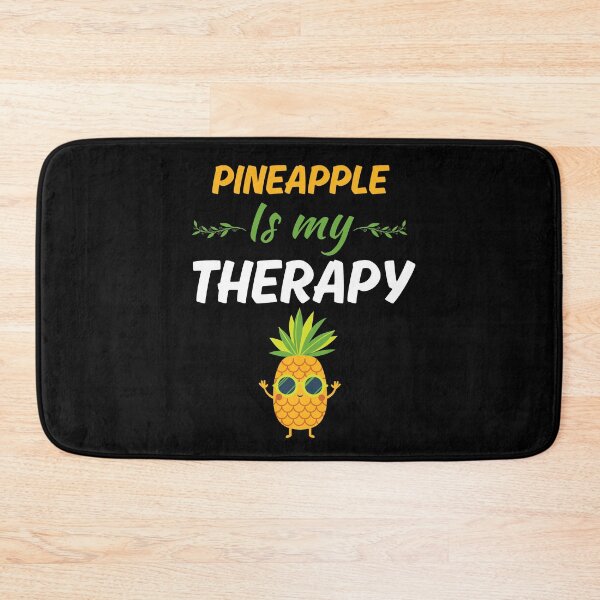 Item preview, Pineapple is my therapy, funny pineapple with sunglasses, pineapple lover saying quote designed and sold by NBSStore.