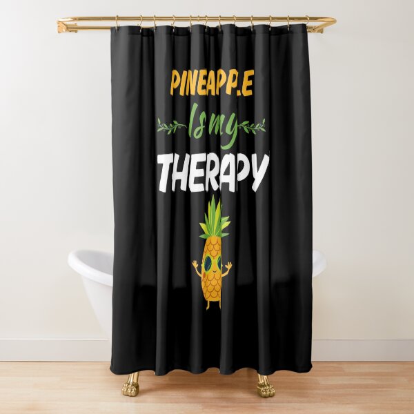 Item preview, Pineapple is my therapy, funny pineapple with sunglasses, pineapple lover saying quote designed and sold by NBSStore.