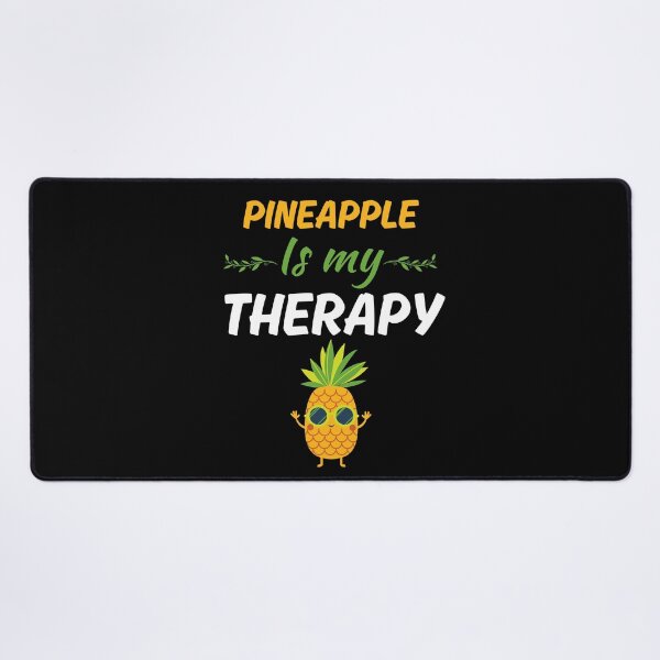 Item preview, Pineapple is my therapy, funny pineapple with sunglasses, pineapple lover saying quote designed and sold by NBSStore.