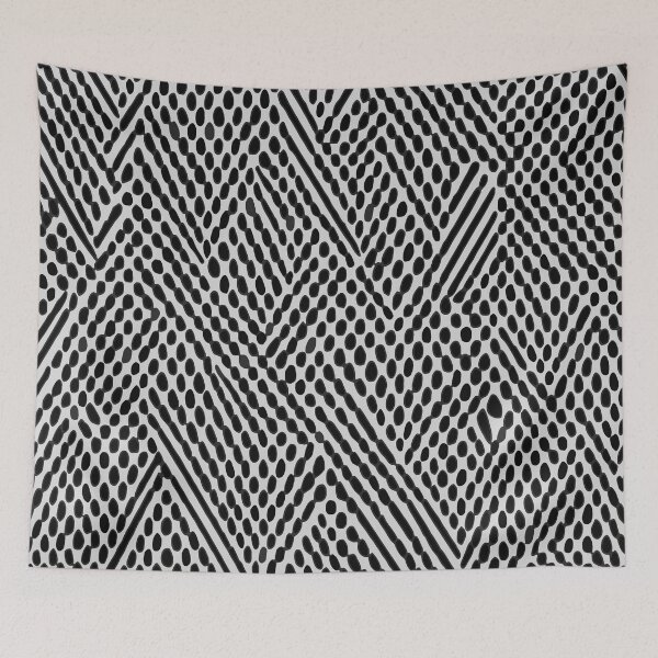 Artikelvorschau, Sechseckiges Prisma, Chevron-Burst-Stahlsaphir entworfen und verkauft von Andy Merz.