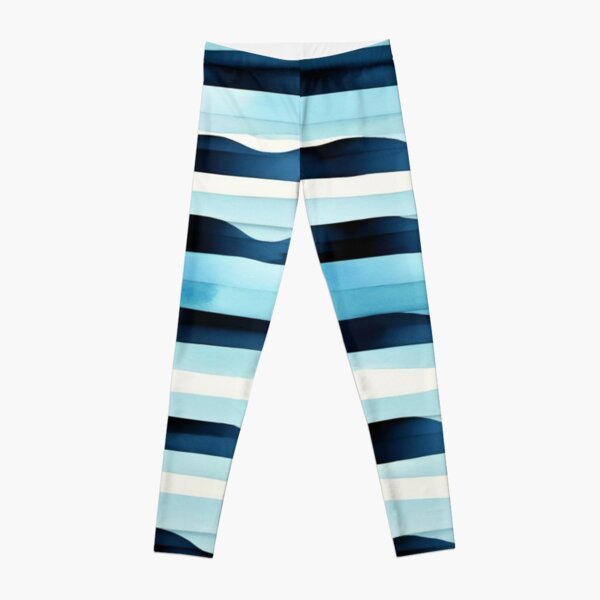 Horizontal Stripe Leggings for Sale