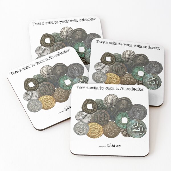 Item preview, Coin for your Coin Collector White Text designed and sold by Jonathan Ouellet.