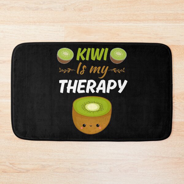 Item preview, Kiwi is my therapy, funny cute kiwi fruit lover saying designed and sold by NBSStore.