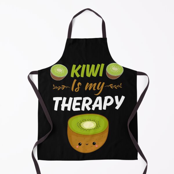 Item preview, Kiwi is my therapy, funny cute kiwi fruit lover saying designed and sold by NBSStore.