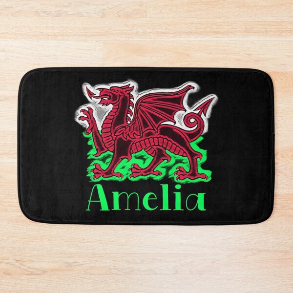 Item preview, AMELIA CYMRU DRAIG GOCH DRAGON GREEN designed and sold by Marni Scofidio Desi9ns.