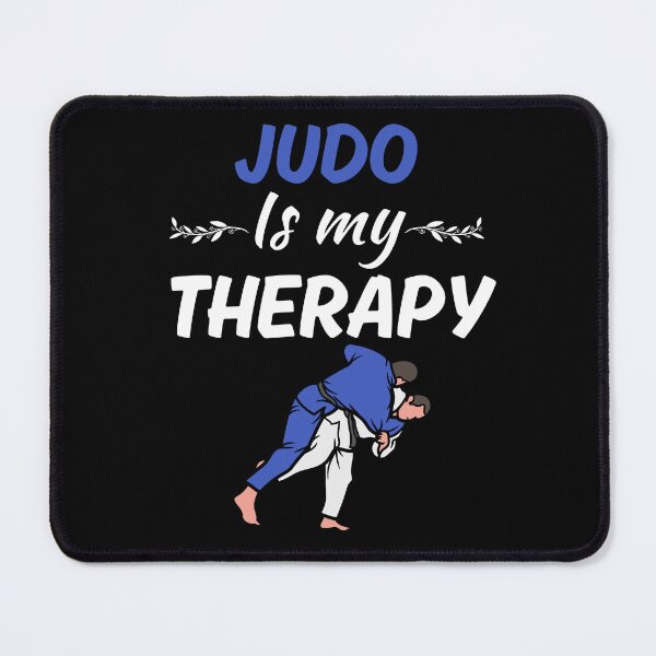 Item preview, Judo is my therapy, funny judo fighter, judo sport passion designed and sold by NBSStore.