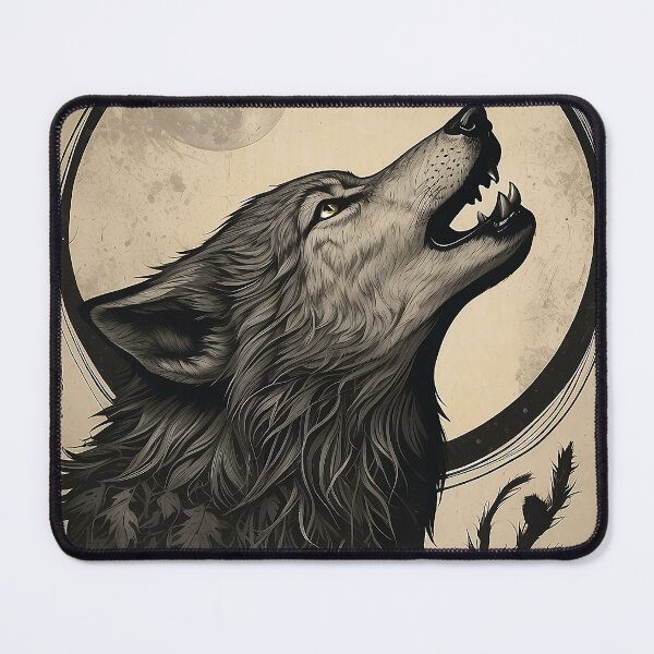 Item preview, Lonely Wolf designed and sold by Antilodic Stuff.