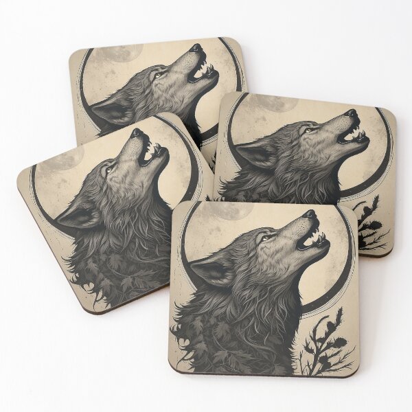 Item preview, Lonely Wolf designed and sold by Antilodic Stuff.