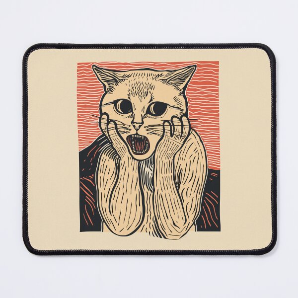 Item preview, The Cat Scream designed and sold by MadSwellDesigns.