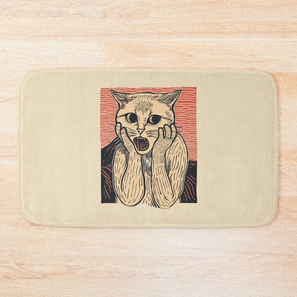 Item preview, The Cat Scream designed and sold by MadSwellDesigns.
