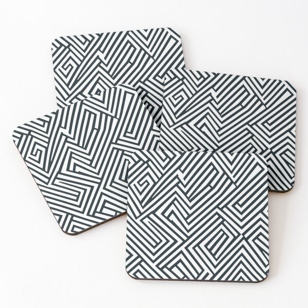 Item preview, Quatrefoil Shape Chevron Stipple Teal Temptation designed and sold by Andy Merz.