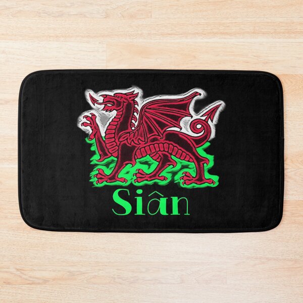 Item preview, SIÂN CYMRU DRAIG GOCH DRAGON GREEN designed and sold by Marni Scofidio Desi9ns.