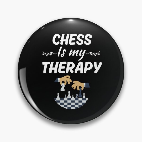 Item preview, Chess is my therapy, funny chess sport or chess hobby sayings, game of chess enthusiast designed and sold by NBSStore.