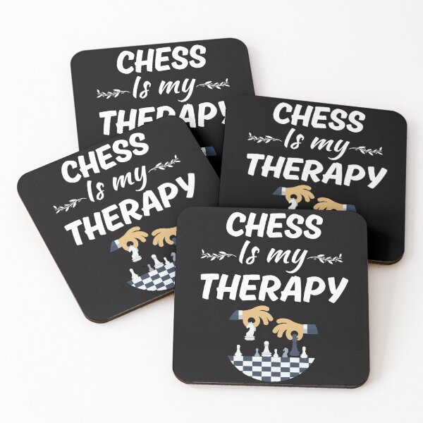 Item preview, Chess is my therapy, funny chess sport or chess hobby sayings, game of chess enthusiast designed and sold by NBSStore.