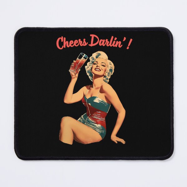Item preview, Cheers Darlin' ! Vintage Tee designed and sold by Loffartdesign.