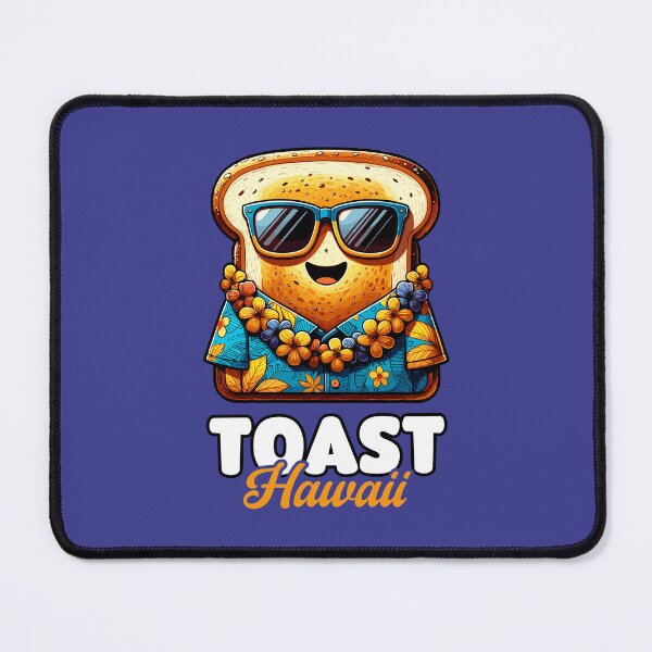 Item preview, Toast Hawaii – Bread with Sunglasses and Hawaiian Shirt designed and sold by Infinitee8hirts.