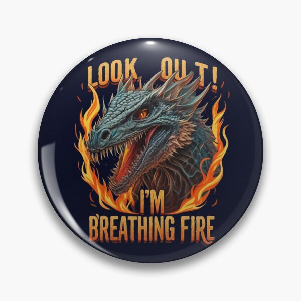 Item preview, Breathing Fire Dragon designed and sold by Creative.Shop.