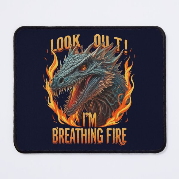 Item preview, Breathing Fire Dragon designed and sold by Creative.Shop.