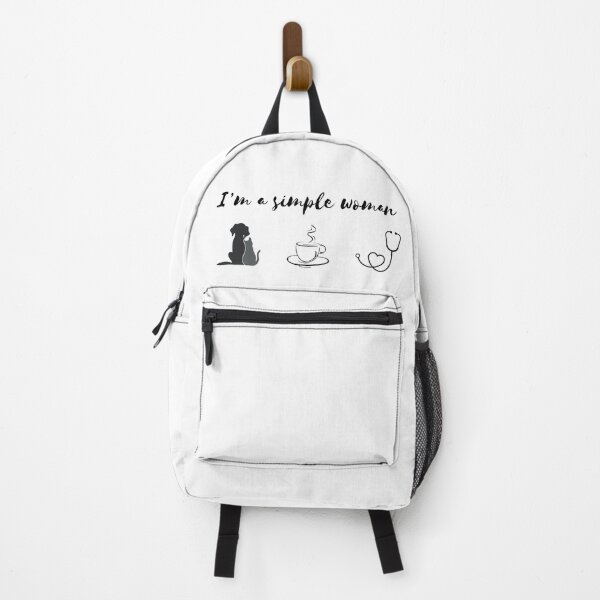 Item preview, I’m A Simple Woman | Pets | Coffee | Nurse designed and sold by ShopCoolStop.