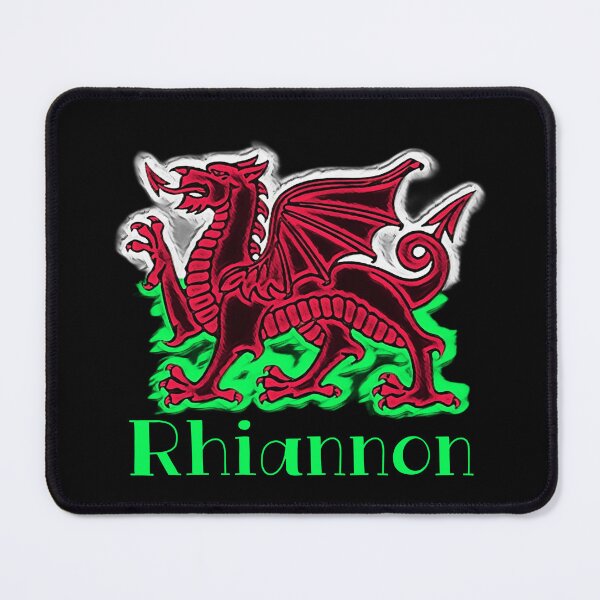 Item preview, RHIANNON CYMRU DRAIG GOCH DRAGON GREEN designed and sold by Marni Scofidio Desi9ns.