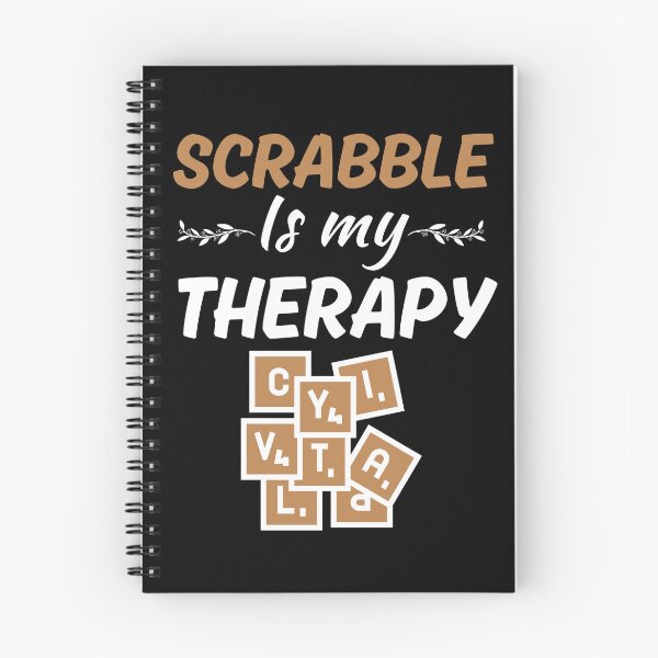 Item preview, Scrabble is my therapy, scrabble letters tiles game lover designed and sold by NBSStore.