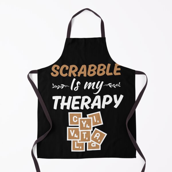 Item preview, Scrabble is my therapy, scrabble letters tiles game lover designed and sold by NBSStore.