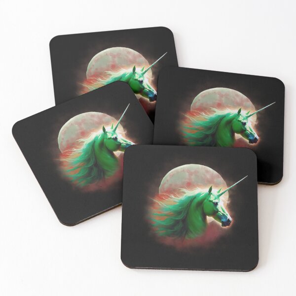 Item preview, unicorn on the moon, Freedom, Moon designed and sold by CrisMor-Art.