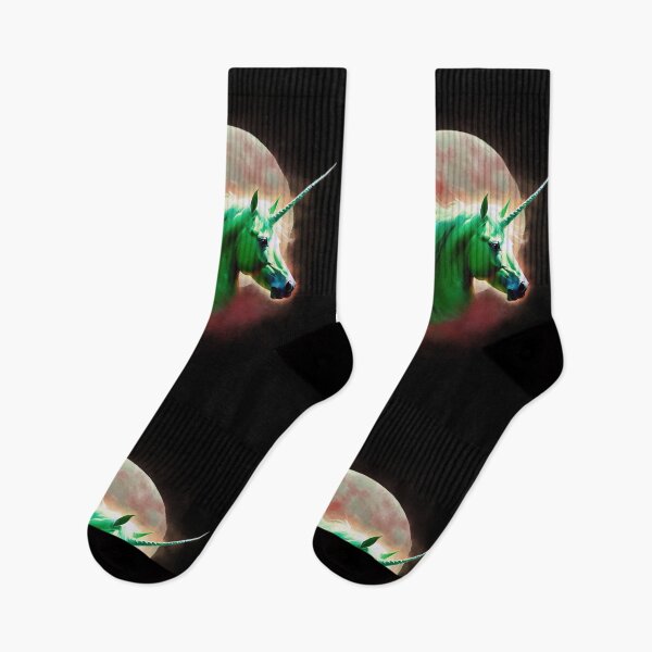 Item preview, unicorn on the moon, Freedom, Moon designed and sold by CrisMor-Art.