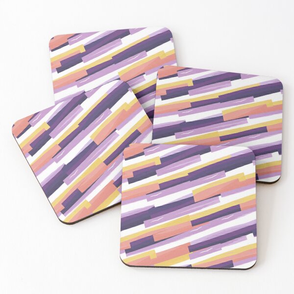 Item preview, Stripe - Violet and Pink Zebra Stripes ; Pattern Line designed and sold by PatternInArt.