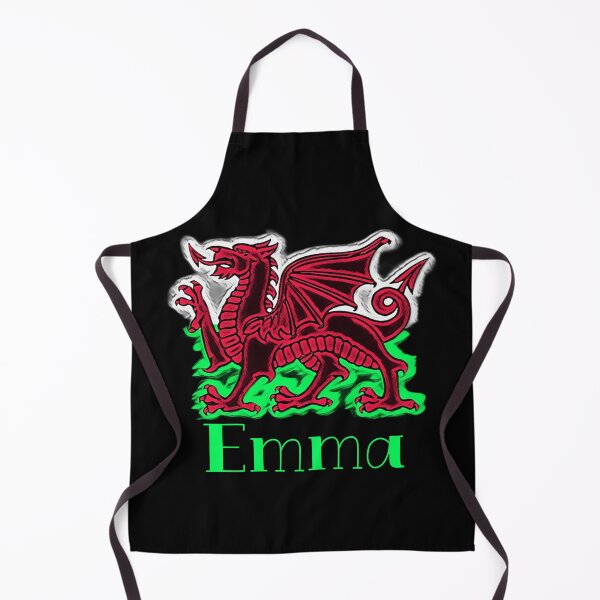 Item preview, EMMA CYMRU DRAIG GOCH DRAGON GREEN designed and sold by Marni Scofidio Desi9ns.