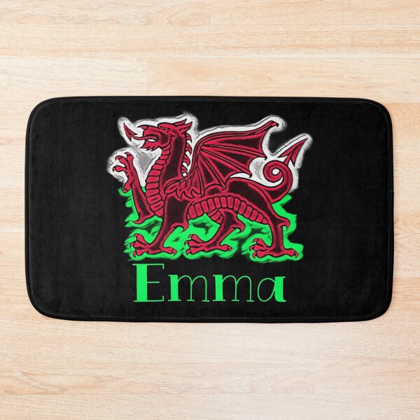 Item preview, EMMA CYMRU DRAIG GOCH DRAGON GREEN designed and sold by Marni Scofidio Desi9ns.