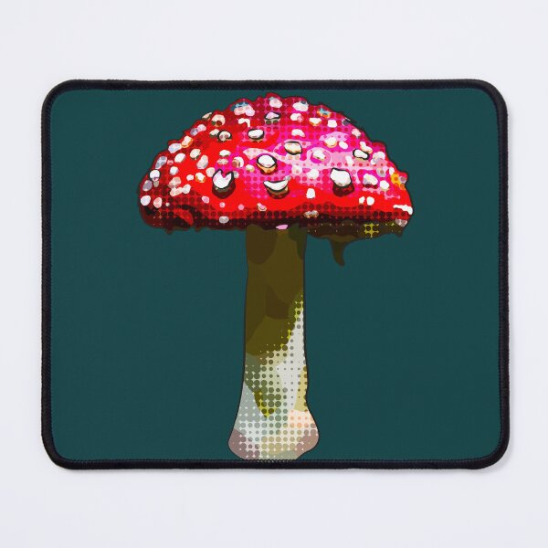 Item preview, Toadstool, Colourful Moody mushroom by BeeFoxTree designed and sold by BeeFoxTree.