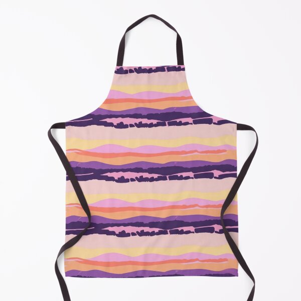 Item preview, Stripe - Violet Yellow Red Horizontal Line Stripes ; Pattern designed and sold by PatternInArt.