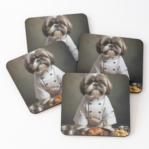 Item preview, Shih Tzu Chef designed and sold by K9-wallart.
