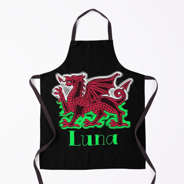 Item preview, LUNA CYMRU DRAIG GOCH DRAGON GREEN designed and sold by Marni Scofidio Desi9ns.