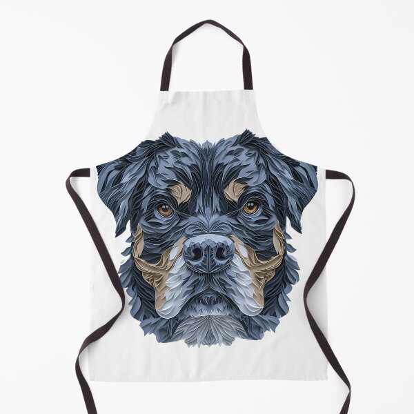 Item preview, Rottweiler in paper kirigami designed and sold by forget45studio.