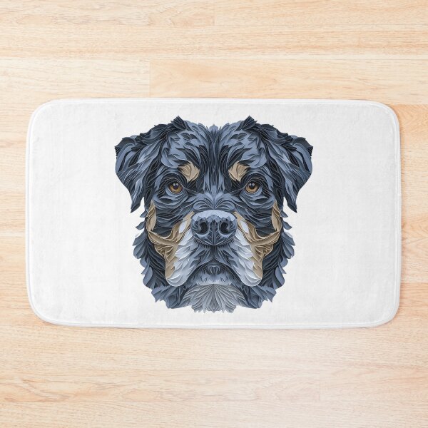Item preview, Rottweiler in paper kirigami designed and sold by forget45studio.
