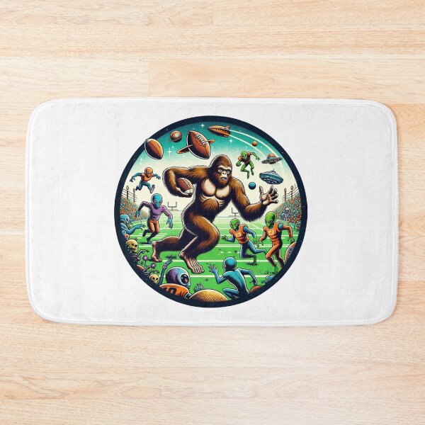 Item preview, Intergalactic Football | Bigfoot And Aliens | Ufo | Believe designed and sold by ShopCoolStop.