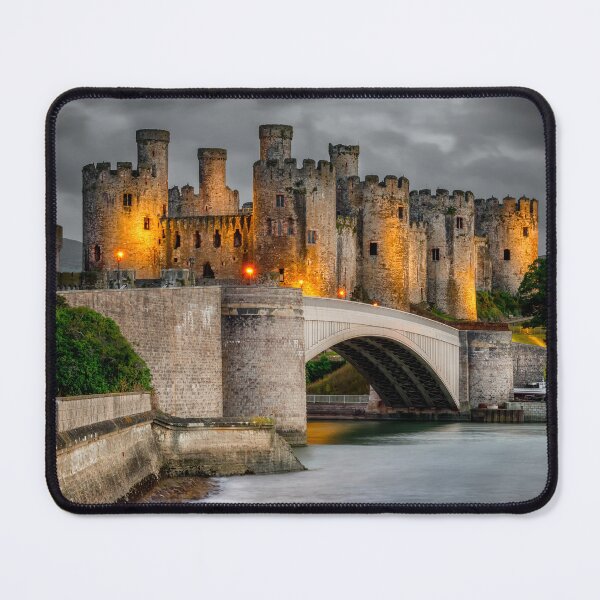 Item preview, Conwy Castle At Night designed and sold by AJEvans.