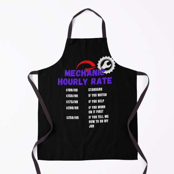 Item preview, Mechanic Hourly Rate designed and sold by Joanne's Art.