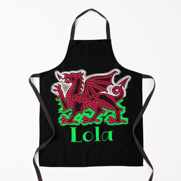 Item preview, LOLA CYMRU DRAIG GOCH DRAGON GREEN designed and sold by Marni Scofidio Desi9ns.