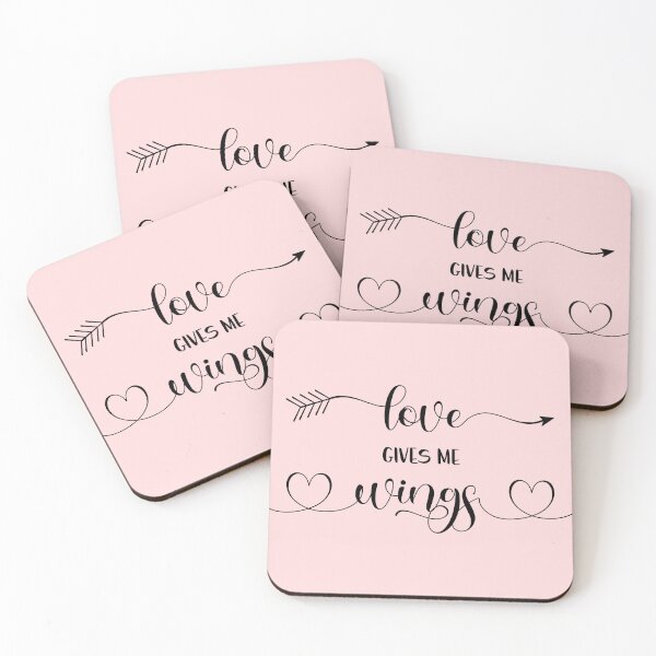 Item preview, Love Gives Me Wings designed and sold by TeaTimeTales.